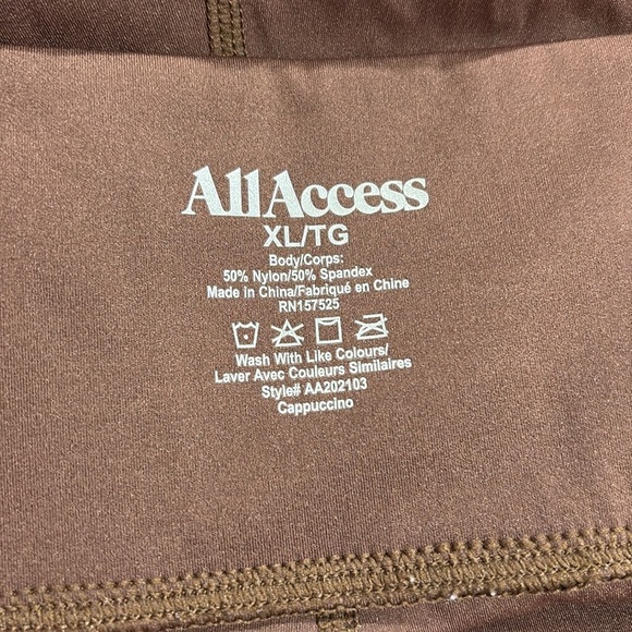 All Access High Rise Harmony Flare Legging in Cappuccino - Picture 3 of 9